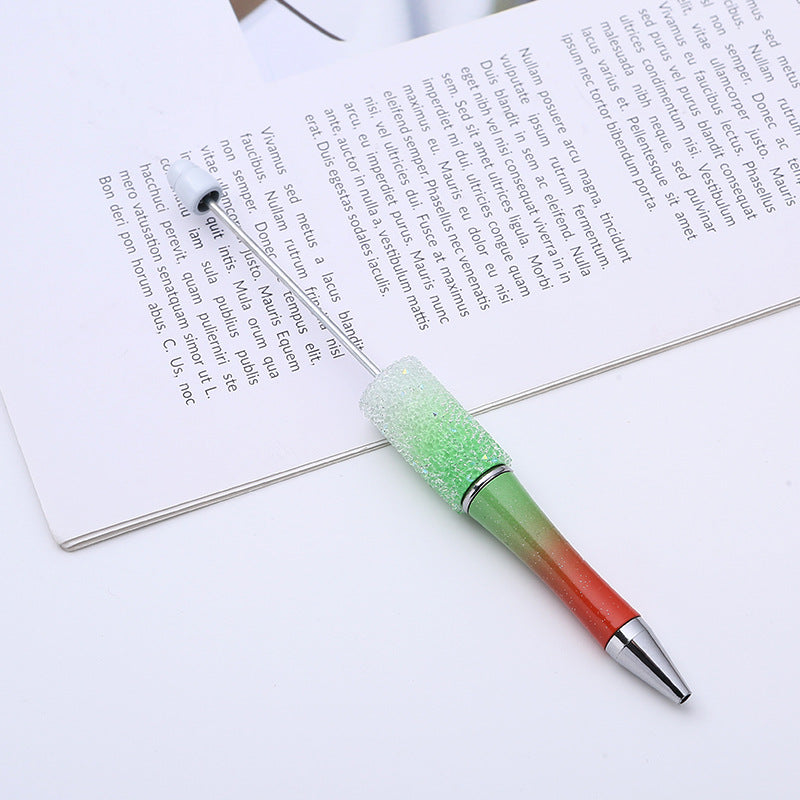 Wholesale Gradient Color Sugar Beadable Pens Rhinestone DIY Pens